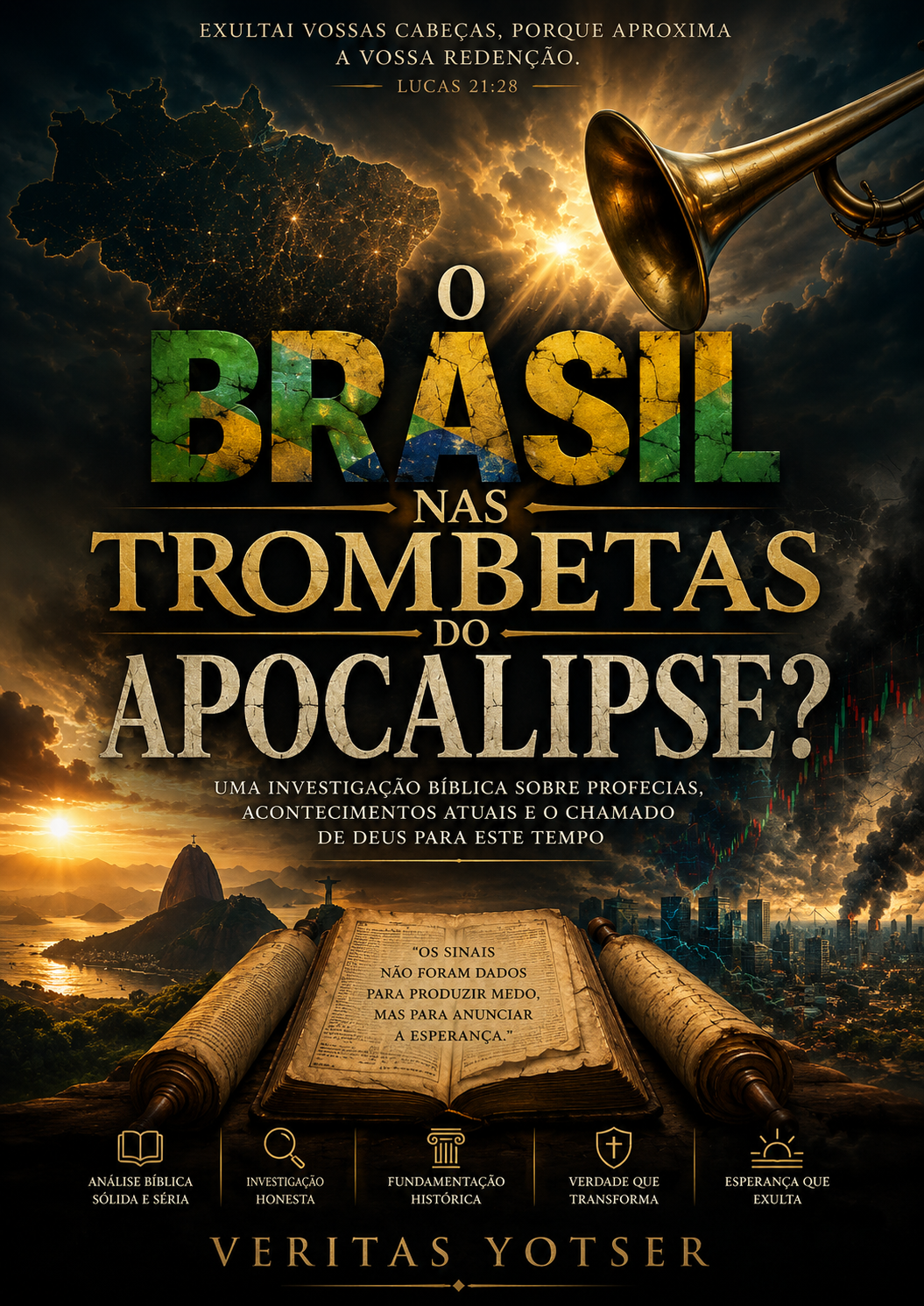 Capa de O Brasil nas Trombetas do Apocalipse?