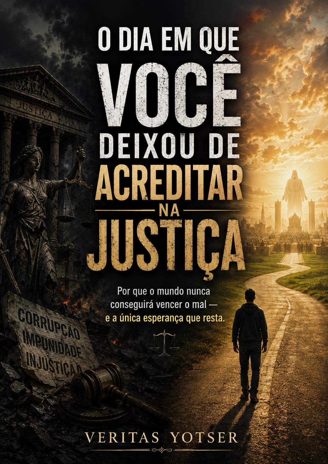 Capa de O Dia em que Você Deixou de Acreditar na Justiça