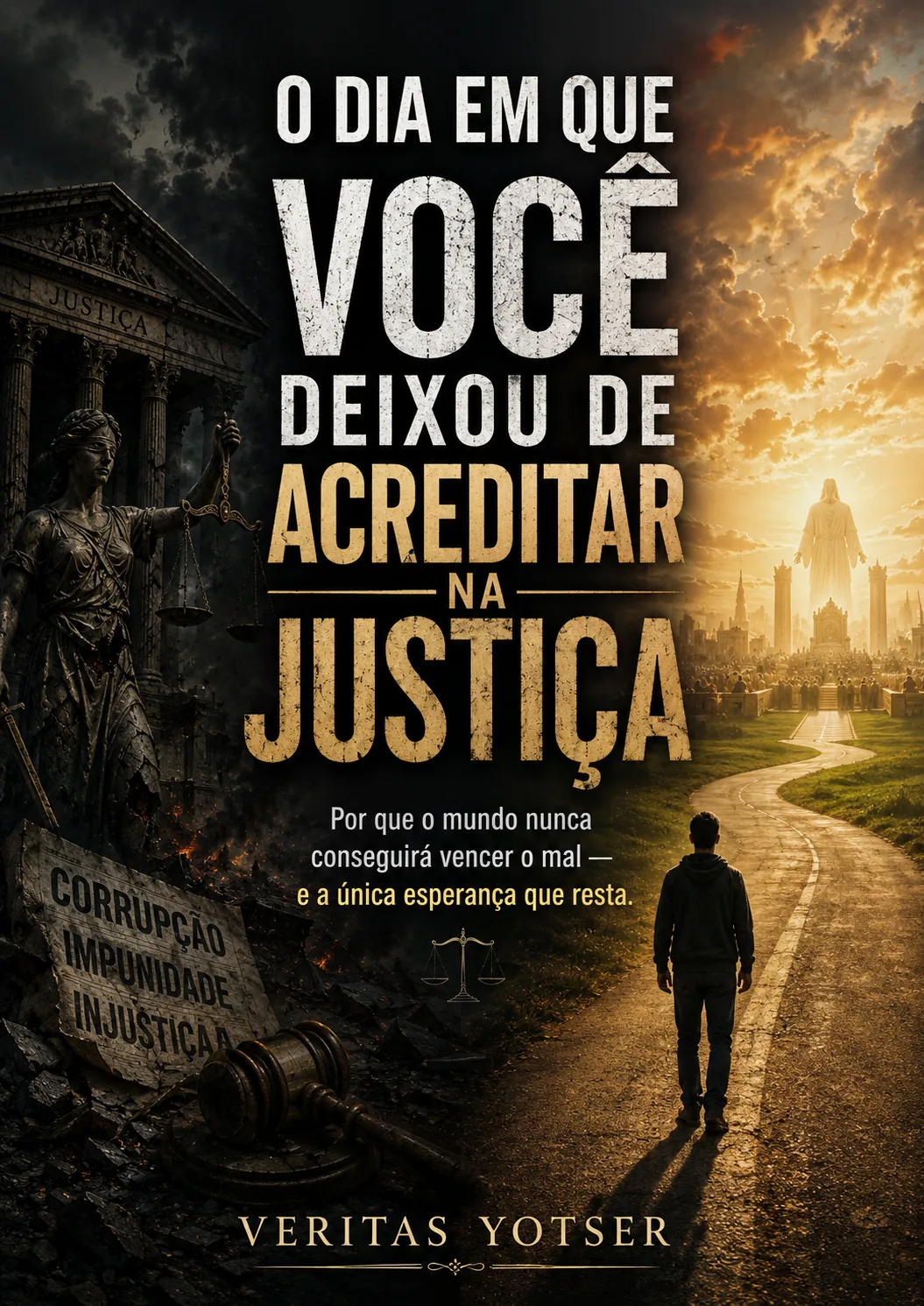 Capa de O Dia em que Você Deixou de Acreditar na Justiça