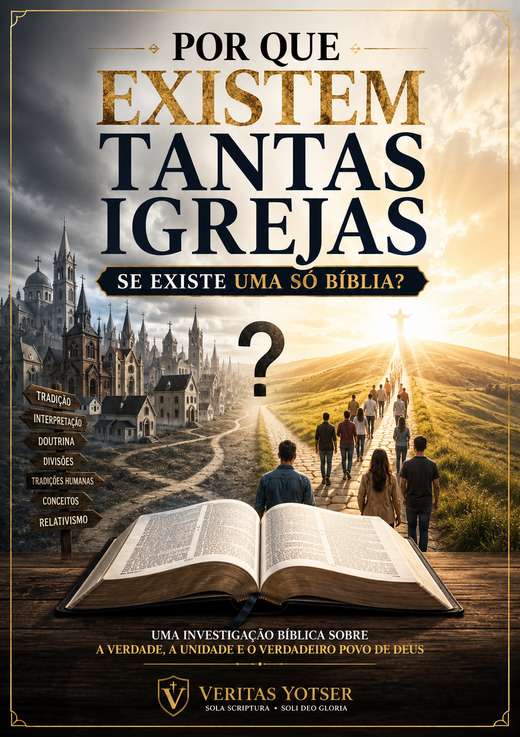 Capa de Por Que Existem Tantas Igrejas se Existe Uma Só Bíblia?