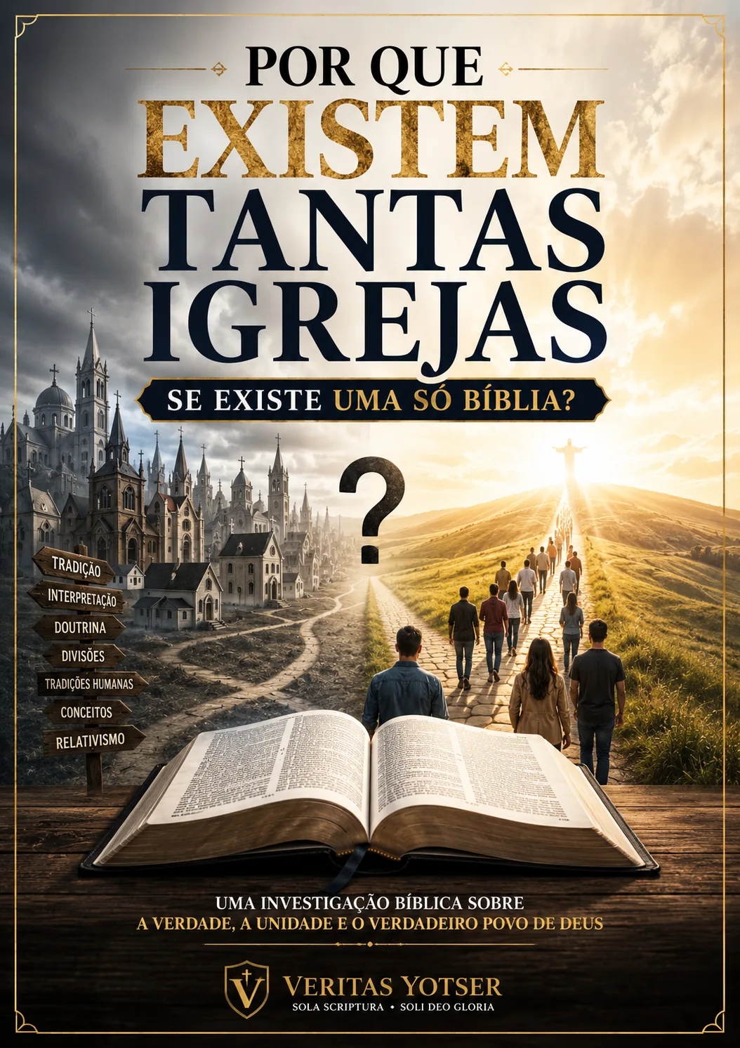 Capa de Por Que Existem Tantas Igrejas se Existe Uma Só Bíblia?